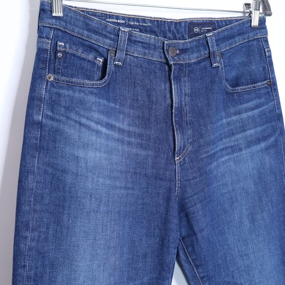 ADRIANO GOLDSCHMIED Alexxis Vintage Boot Jeans Easy Street Blue Women's 31 - Picture 5 of 10